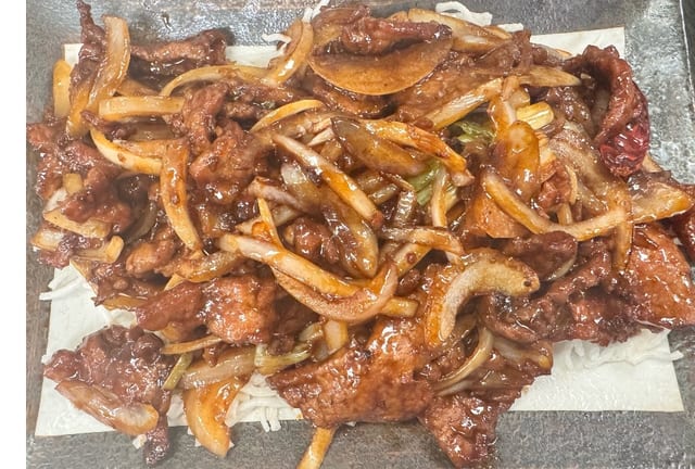 Mongolian Beef.