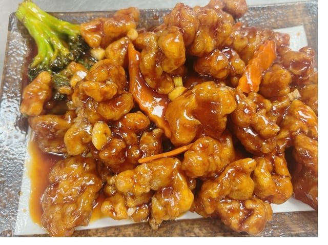 Orange Chicken.