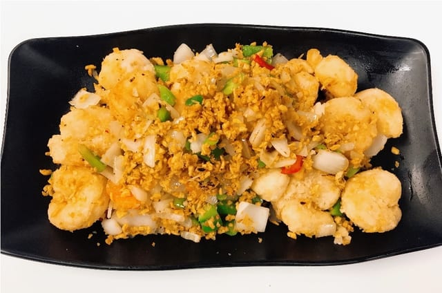 Crunchy Garlic Shrimp.