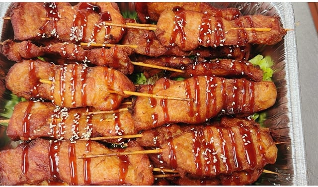 Chicken Teriyaki Sticks Tray (20 pc).