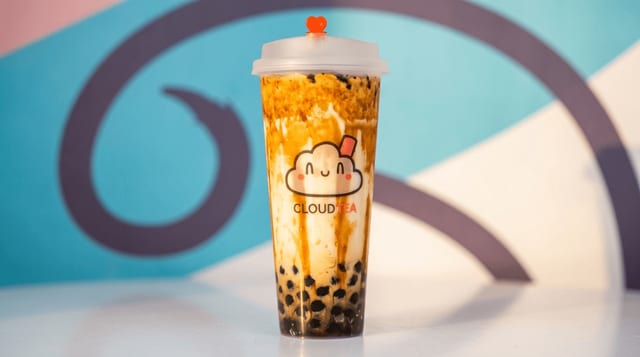 Oreo Boba Lava Fresh Milk.