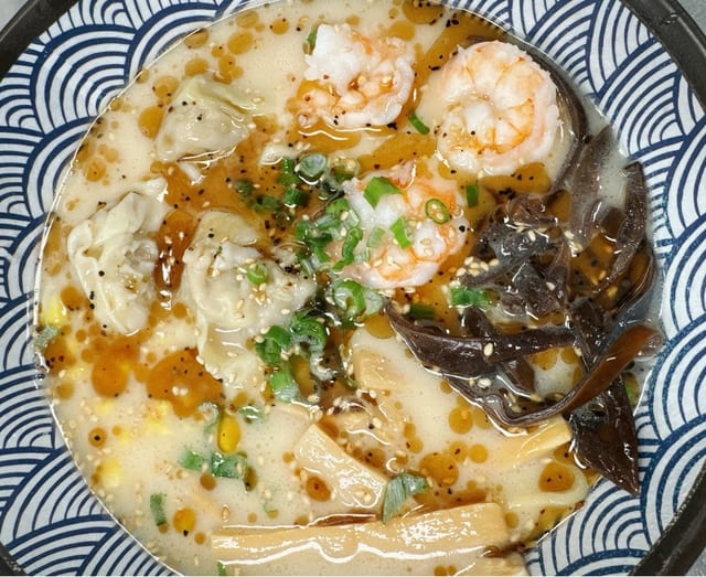 Wonton & Shrimp Ramen.