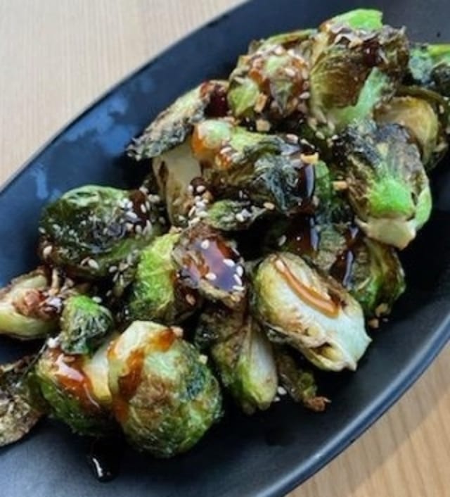 Crispy Brussel Sprouts.