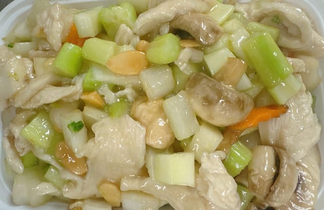 Cashew Chicken.