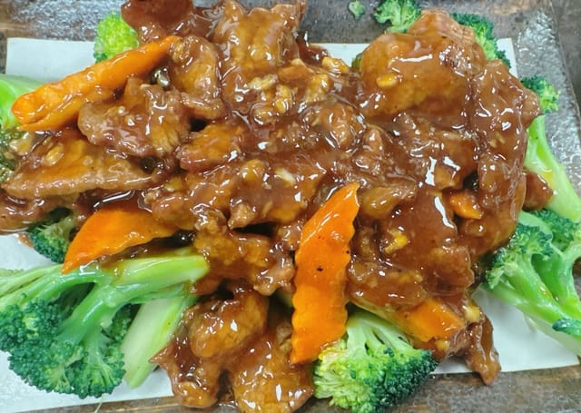 Beef with Broccoli.