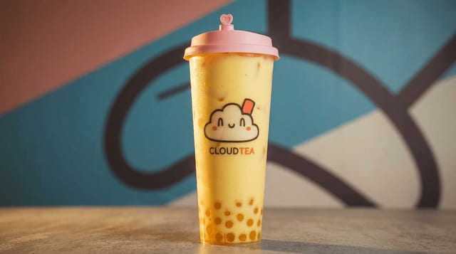 Silky Mango Fresh Milk.