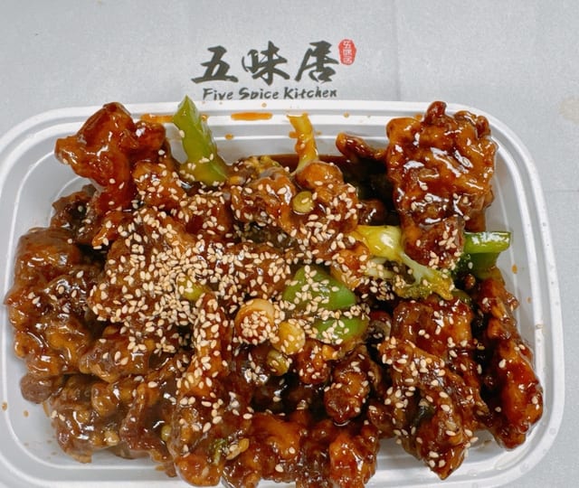 Sesame Chicken.