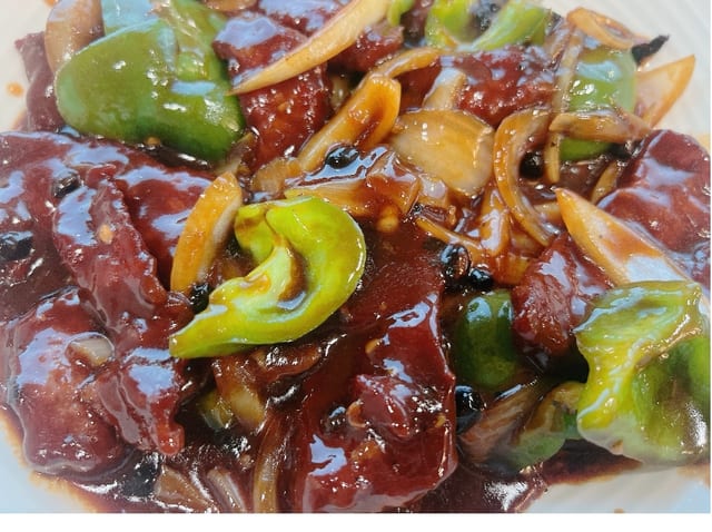 Umami Pepper Steak.