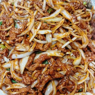 Mongolian Beef Tray