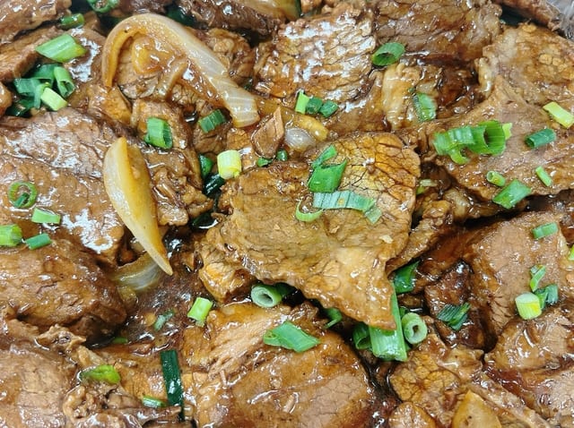 Five Spice Angus Beef Brisket.