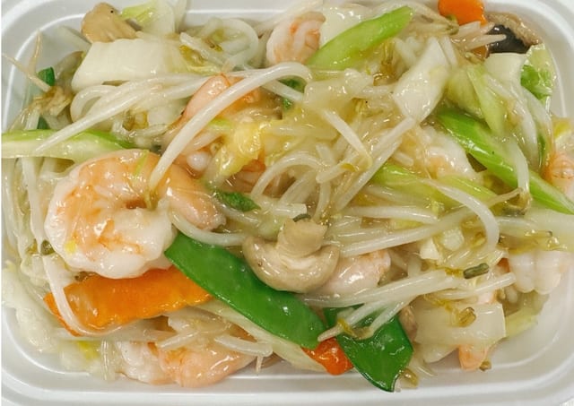 Shrimp Chop Suey.