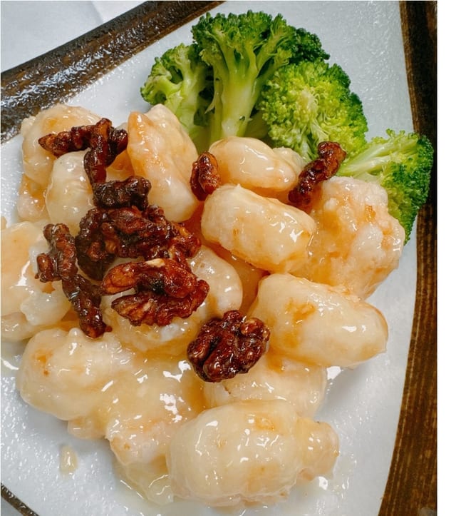 Honey Walnut Shrimp.