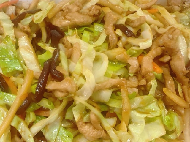 Shanghai Fried Noodle.