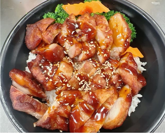 Chicken Teriyaki Rice Bowl.