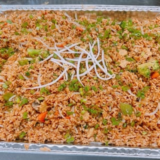 Vegetable Fried Rice Tray