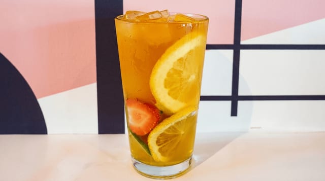 Signature Fruit Tea.