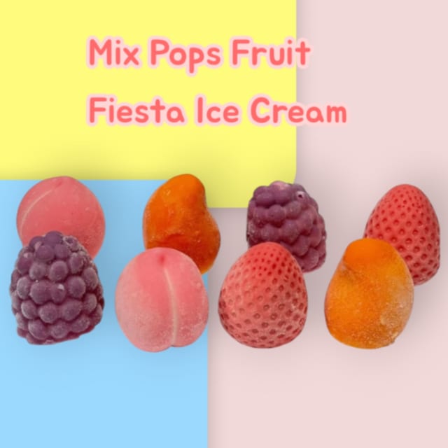 Mix Pops Fruit Fiesta Ice Cream.