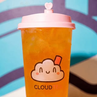 Lychee Boba Tea