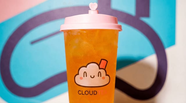 Lychee Boba Tea.