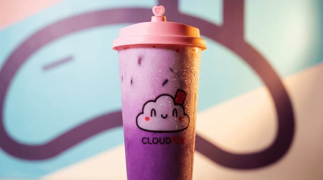 Taro Lover Fresh Milk.