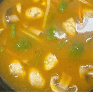 Tom Yum Chicken Soup